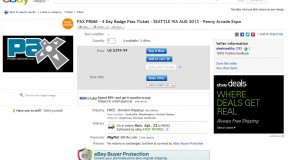 PAX Prime 2013 scalp ticket found… $350 (UPDATING)