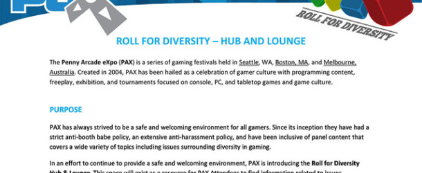 Borrowed from Kotaku article on the same. http://kotaku.com/pax-will-now-have-diversity-lounges-penny-arcade-say-1485455044