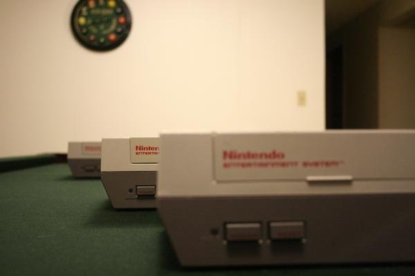 Something like 1/3 the total collection of NES'ss's's's's