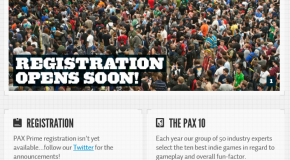 PAX Prime 2014 registration opens soon!